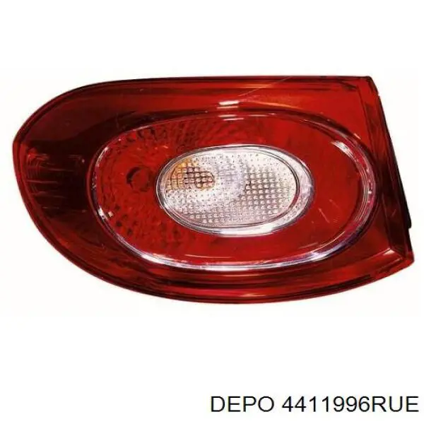 4411996RUE Depo/Loro/Abakus Ліхтар задній правий, зовнішній