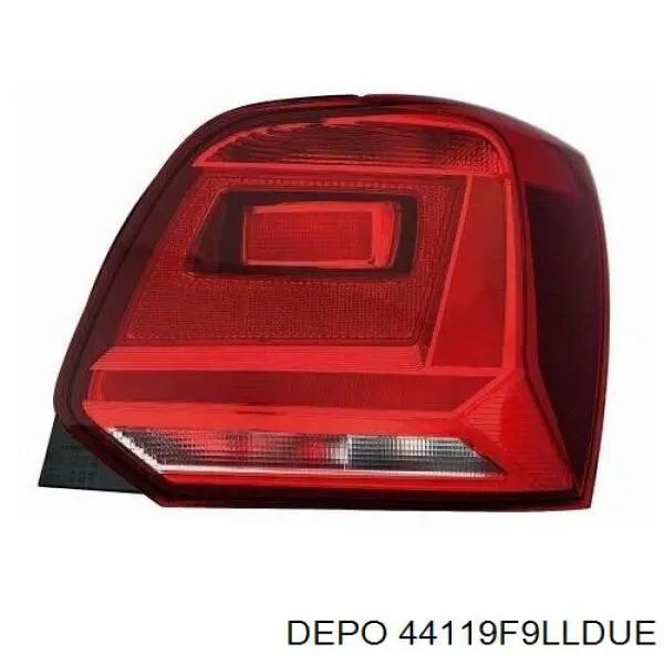Ліхтар задній лівий VAG 6C0945095D ціна, від 46.12 USD