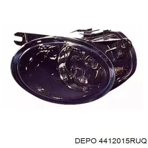 Фара протитуманна, права Depo/Loro/Abakus 4412015RUQ ціна, від 32.34 USD