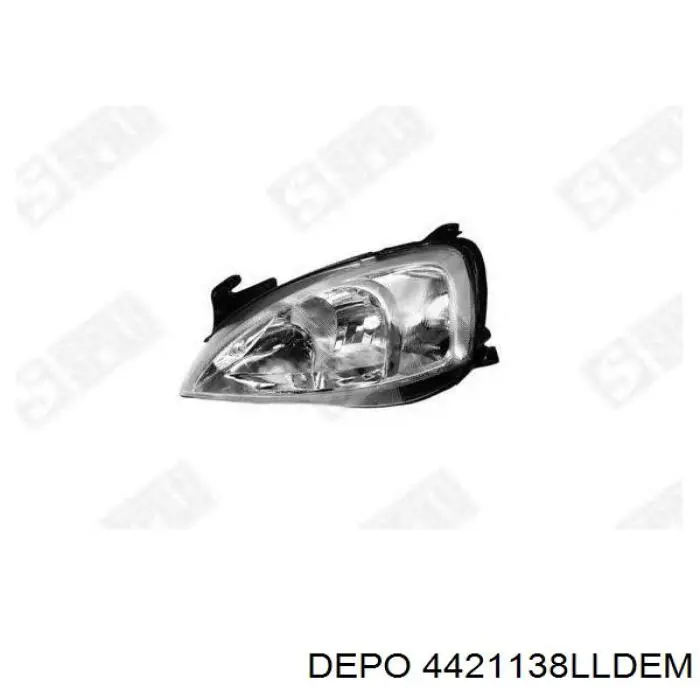 Фари Depo/Loro/Abakus 4421138LLDEM ціна, від 87.91 USD