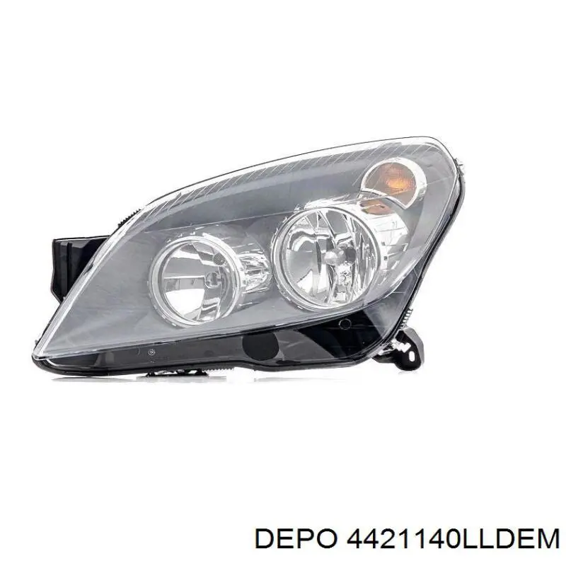 Фара дальнього світла в зборі Polcar 550909H