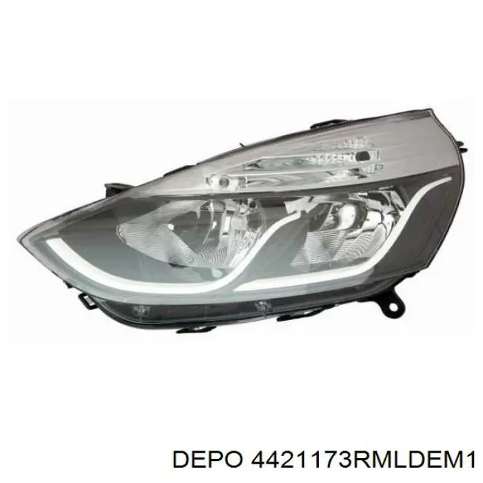 Купити 39009022 Opel Права блок фара