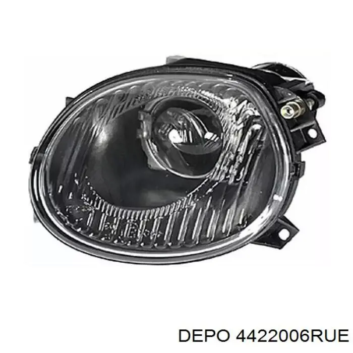 Туманка права Depo/Loro/Abakus 4422006RUE ціна, від 25.30 USD