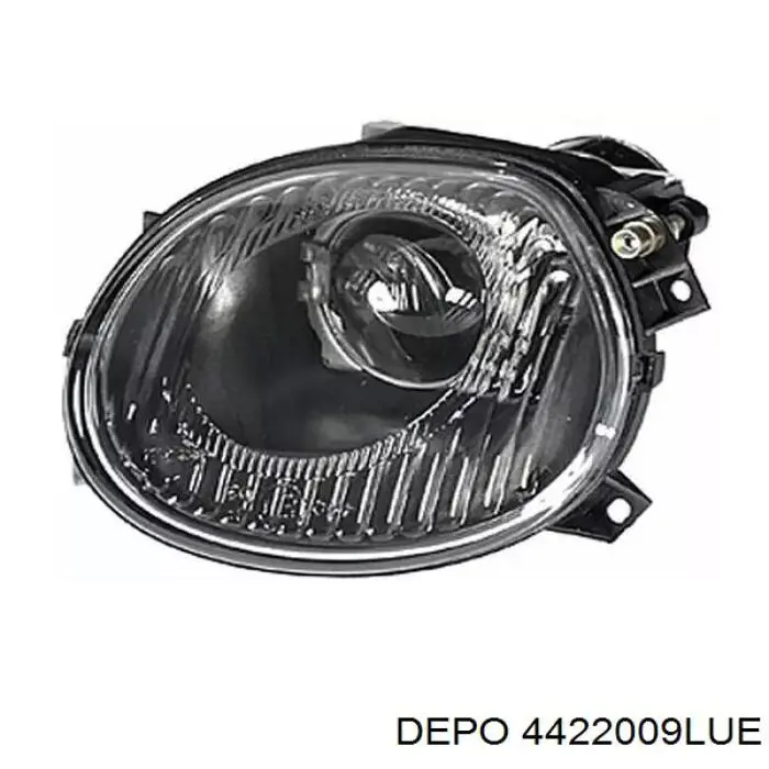 Фара протитуманна, ліва FP5023H1E Depo/Loro/Abakus