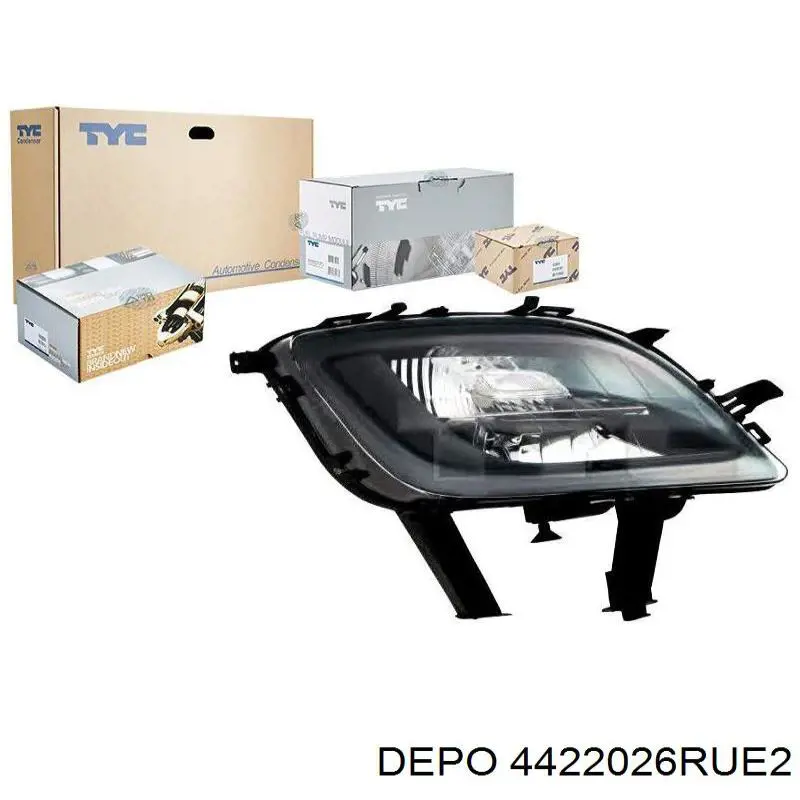 4422026RUE2 Depo/Loro/Abakus Права протитуманні фари