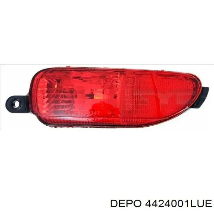 4424001LUE Depo/Loro/Abakus Фара протитуманна задня, ліва