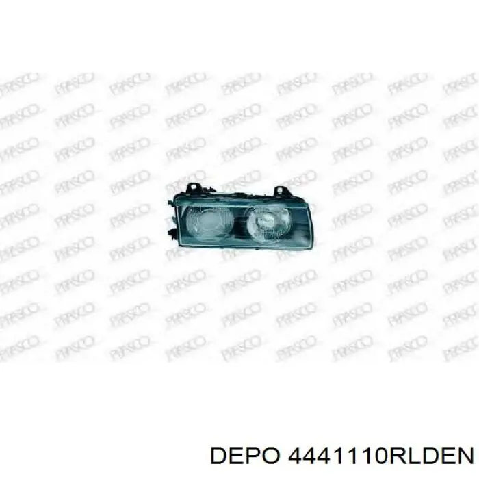 Купити 4441110RLDEN Depo/Loro/Abakus Права блок фара
