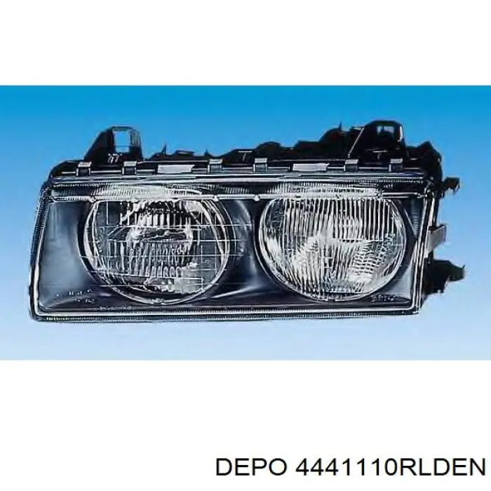 Основна фара - вставка Depo/Loro/Abakus 4441110RLDEN ціна, від 180.34 USD