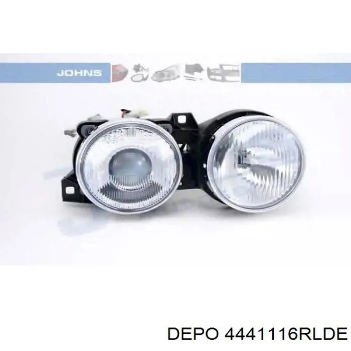 Фара правая Depo/Loro/Abakus 4441116RLDE ціна, від 128.88 USD