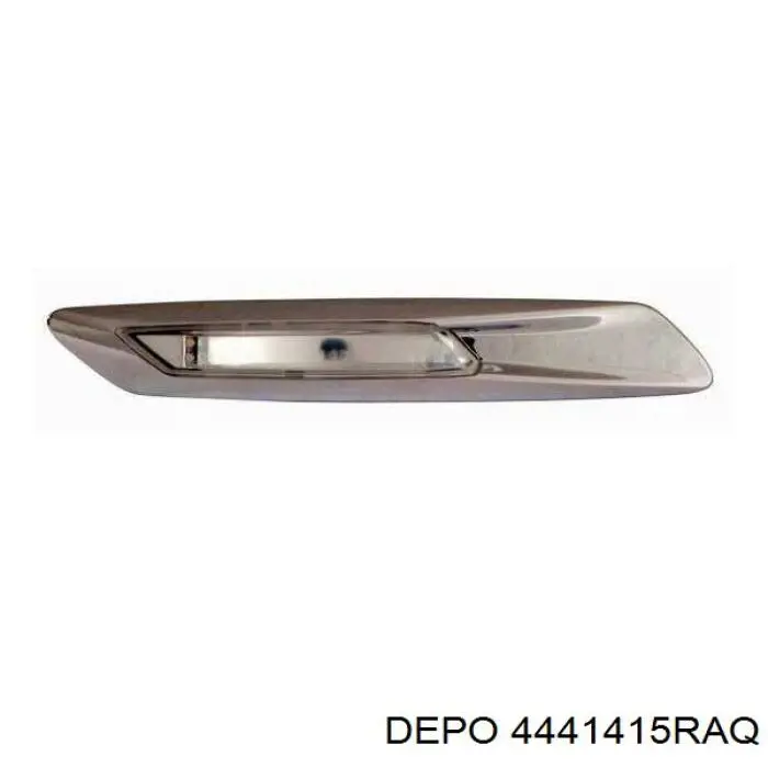 Повторювач повороту на крилі, правий 4441415RAQ Depo/Loro/Abakus