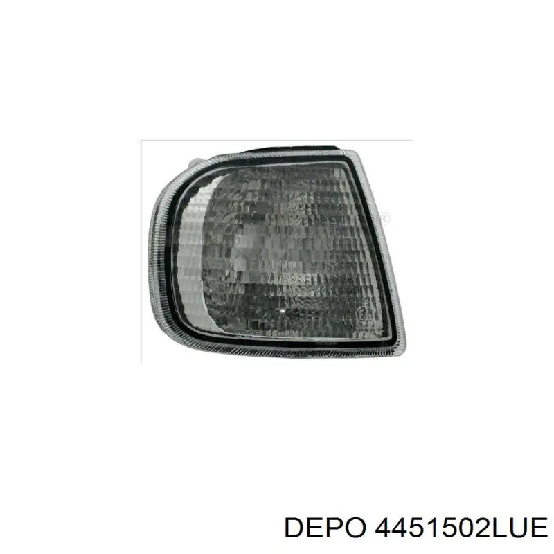 Поворотник лівий Depo/Loro/Abakus 4451502LUE ціна, від 7.12 USD