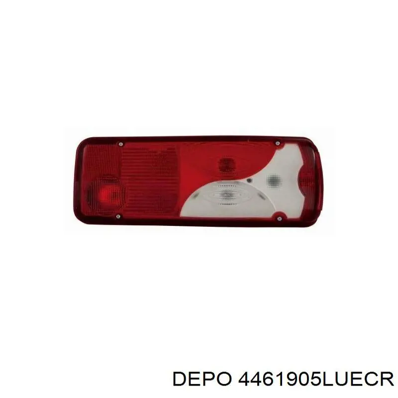 Ліхтар задній лівий, зовнішній 1339872V Polcar
