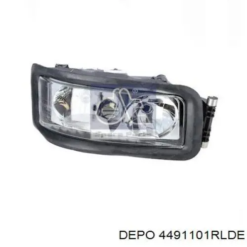 Купити 4491101RLDE Depo/Loro/Abakus Права блок фара