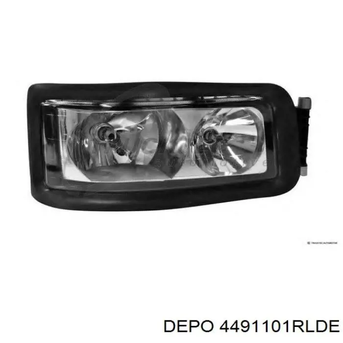 Основна фара - вставка MAN 81251016464 ціна, від 68.93 USD