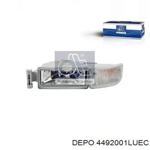 Протитуманка ліва Depo/Loro/Abakus 4492001LUEC ціна, від 44.13 USD