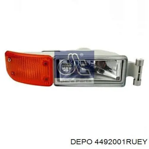 Правий покажчик повороту - лампа Depo/Loro/Abakus 4492001RUEY ціна, від 51.27 USD
