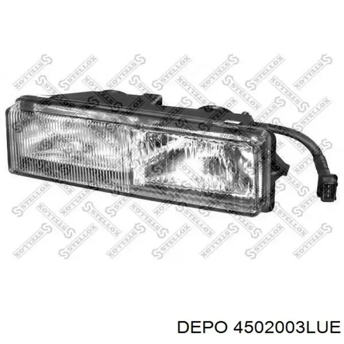Фара протитуманна, ліва 4502003LUE Depo/Loro/Abakus