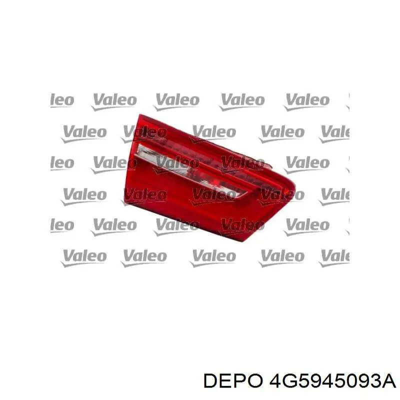 4G5945093A Depo/Loro/Abakus Ліхтар задній лівий, внутрішній