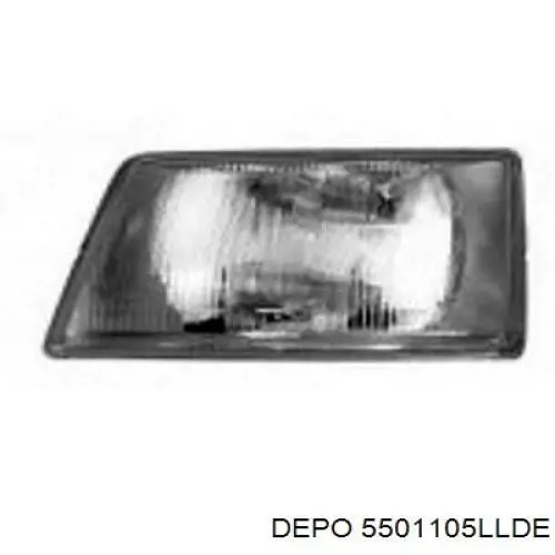 Купити 5501105LLDE Depo/Loro/Abakus Основна фара в зборі ліва