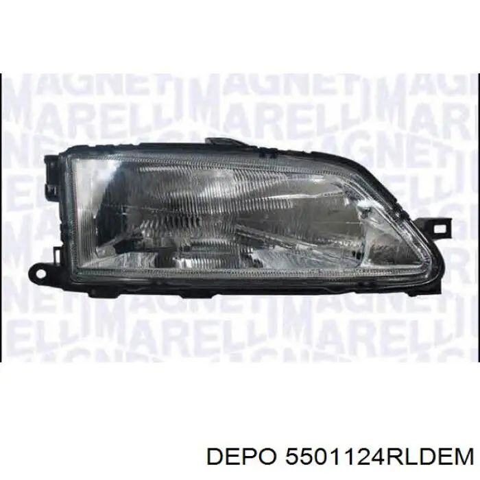 Купити 6205V7 Peugeot/Citroen Права блок фара
