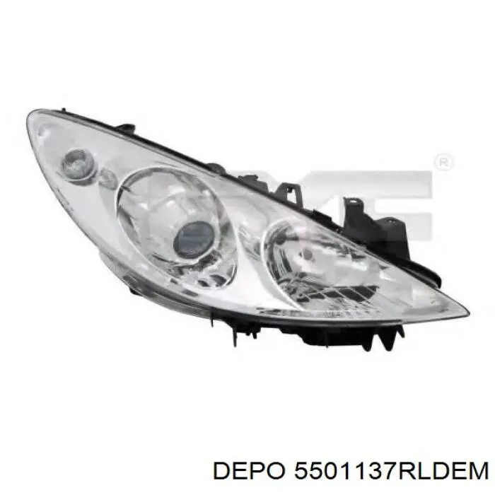 Основна фара - вставка Depo/Loro/Abakus 5501137RLDEM ціна, від 133.07 USD