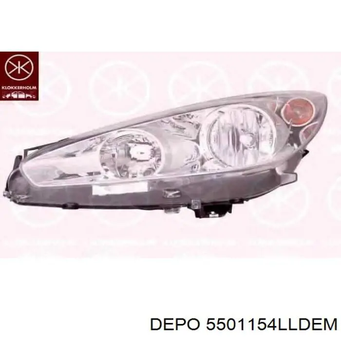 Фара ліва ZPG1154DL Signeda