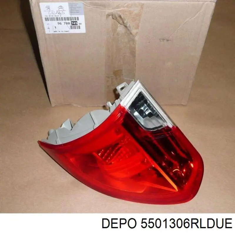 Фара протитуманна, права 5501306RLDUE Depo/Loro/Abakus