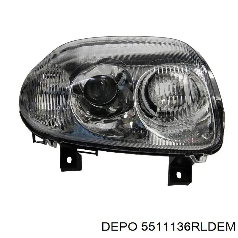 Купити 5511136RLDEM Depo/Loro/Abakus Права блок фара