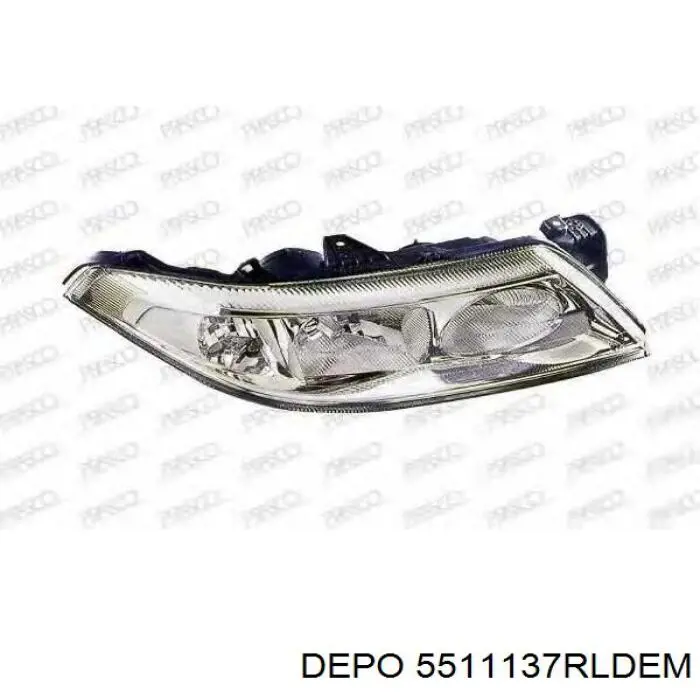 Основна фара - вставка Depo/Loro/Abakus 5511137RLDEM ціна, від 29.88 USD