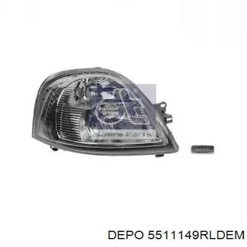 Фара права ZOP1144R Signeda