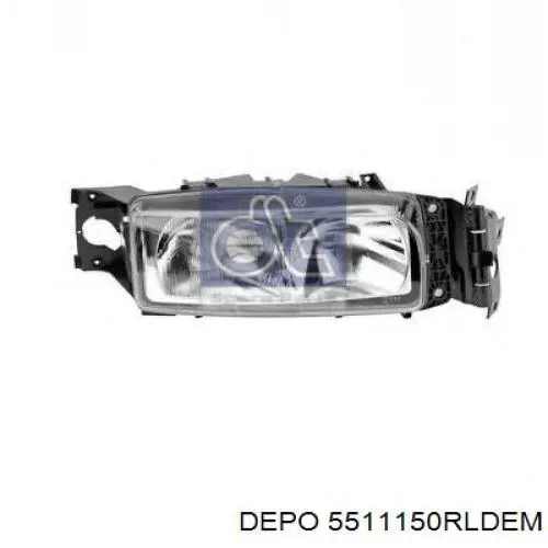 Купити 5511150RLDEM Depo/Loro/Abakus Фара передня права