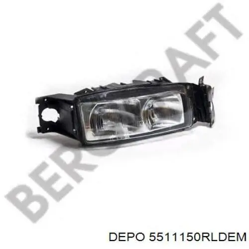 Права блок фара Depo/Loro/Abakus 5511150RLDEM ціна, від 74.59 USD
