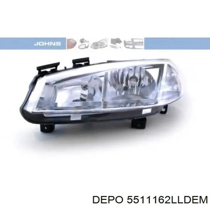 Купити 5511162LLDEM Depo/Loro/Abakus Основна фара в зборі ліва