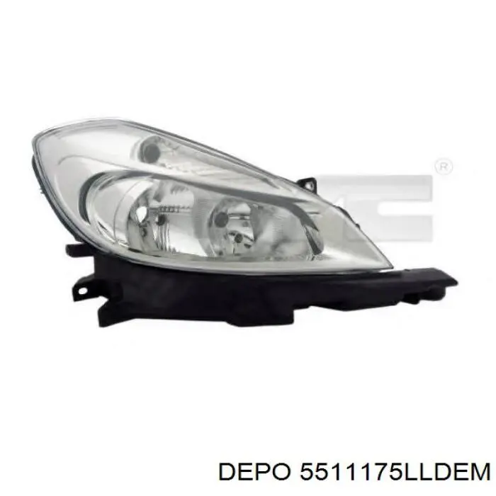 Купити 7701070630 Renault (RVI) Основна фара в зборі ліва