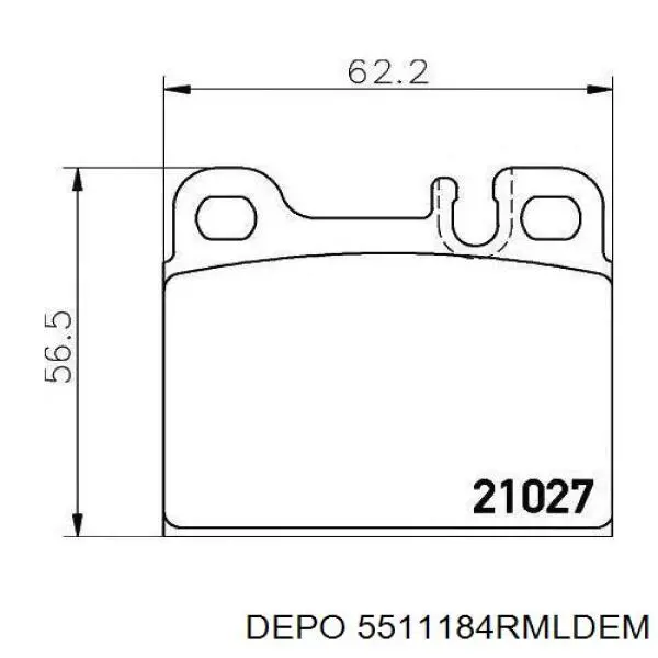 Фара права LPN871 Magneti Marelli