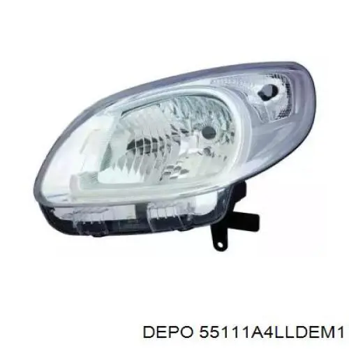 Купити 55111A4LLDEM1 Depo/Loro/Abakus Основна фара в зборі ліва