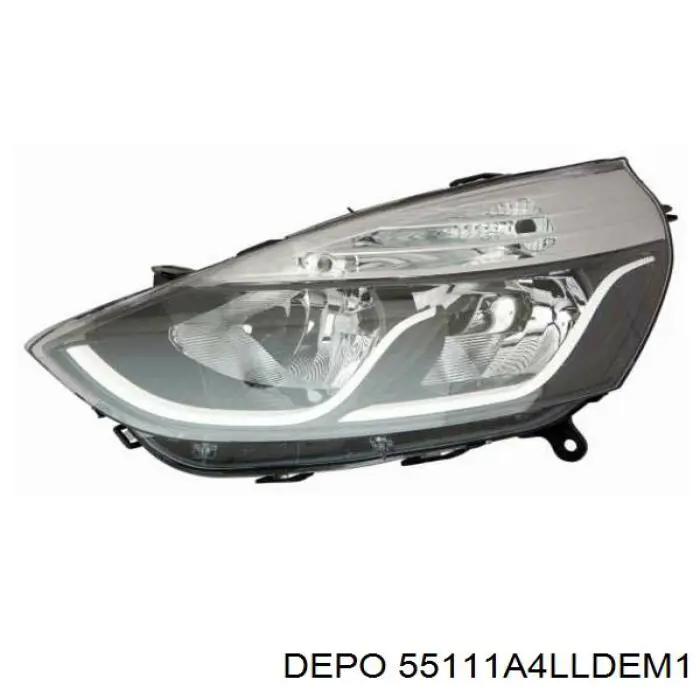 Фара ліва 55111A4LLDEM1 Depo/Loro/Abakus