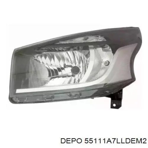 Фара ліва 55111A7LLDEM2 Depo/Loro/Abakus