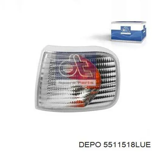 Вказівник повороту лівий 5511518LUE Depo/Loro/Abakus