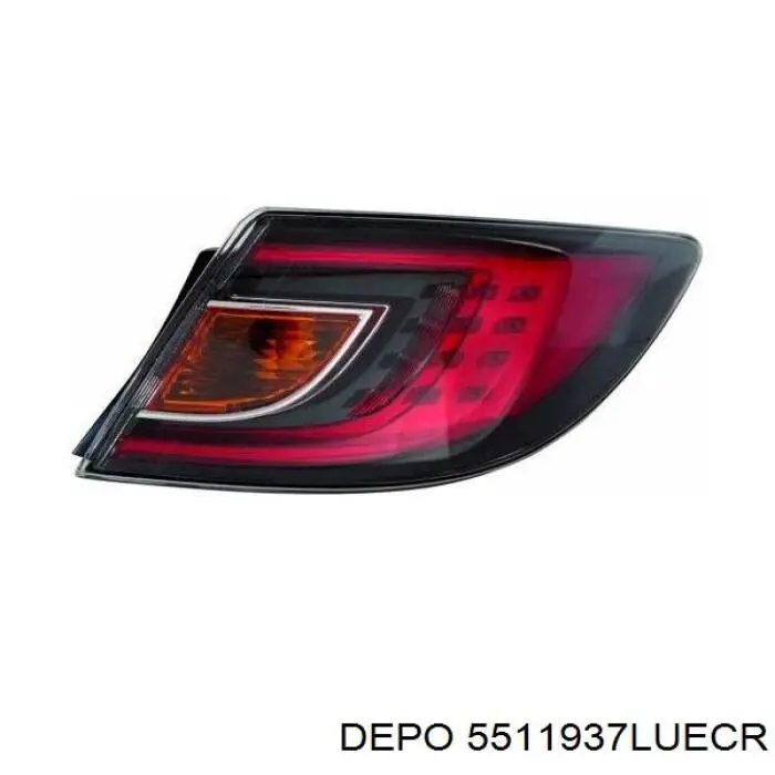Ліхтар задній лівий Depo/Loro/Abakus 5511937LUECR