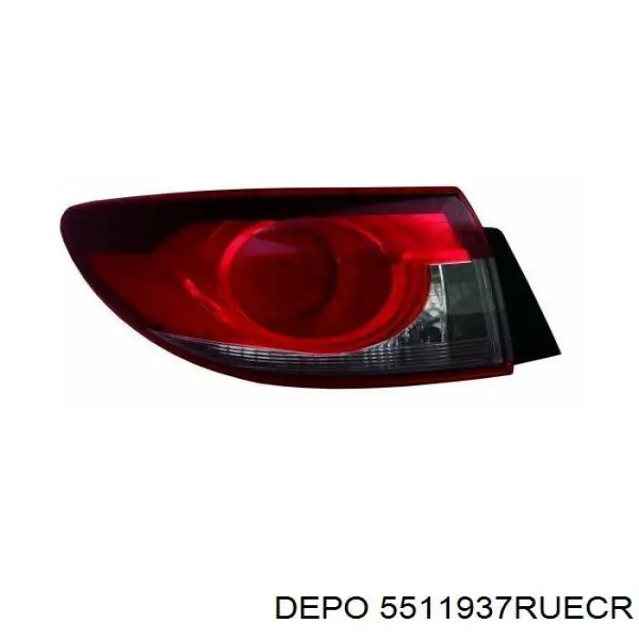 Задня права фара 8200493375G Renault (RVI)