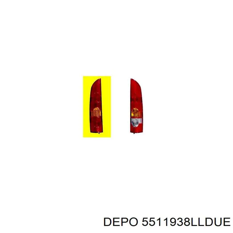 Купити 5511938LLDUE Depo/Loro/Abakus Лівий стоп