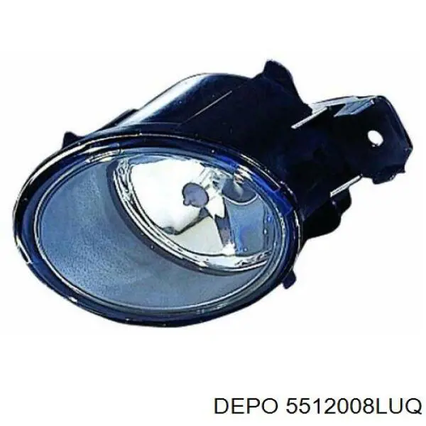 Купити 5512008LUQ Depo/Loro/Abakus Фара протитуманна, ліва