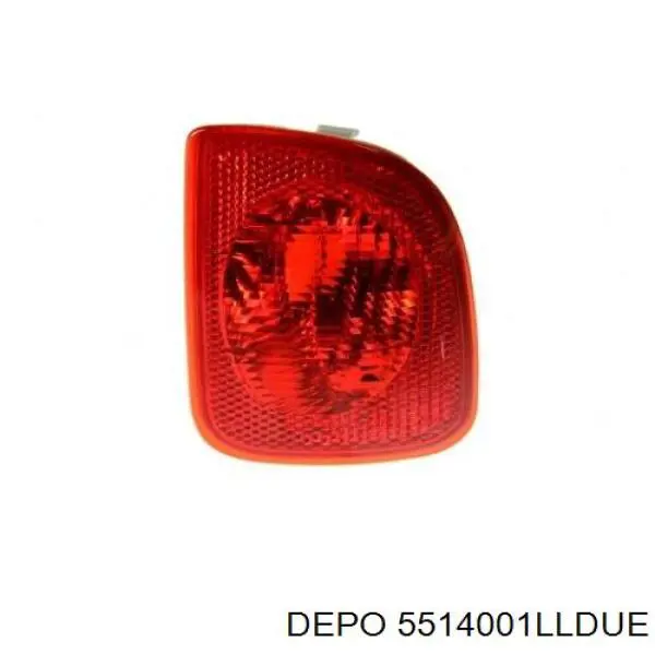 Купити 5514001LLDUE Depo/Loro/Abakus Ліхтар протитуманний задній, лівий