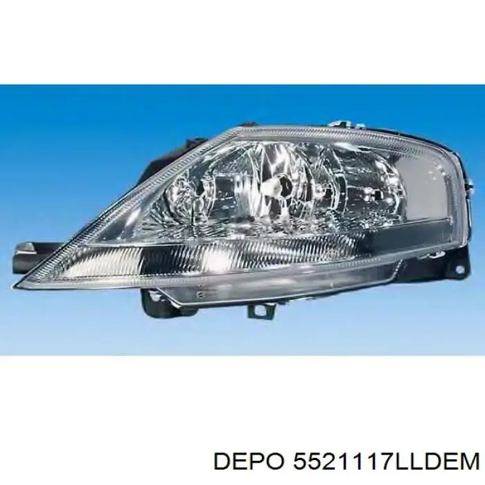 5521117LLDEM Depo/Loro/Abakus Фара дальнього світла в зборі