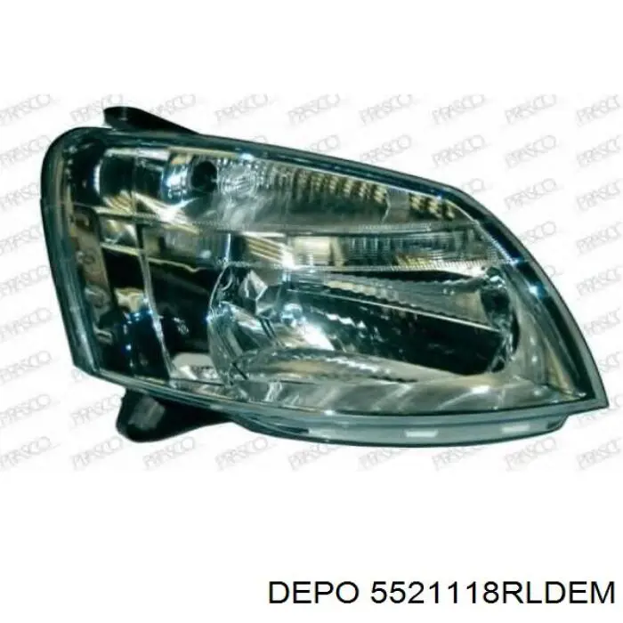5521118RLDEM Depo/Loro/Abakus Основна фара - вставка