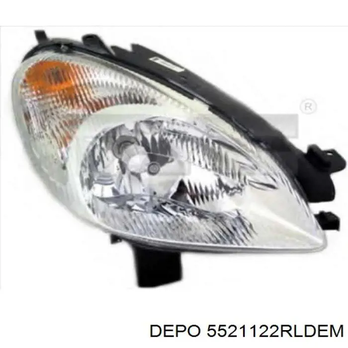 Основна фара - вставка Peugeot/Citroen 89310180 ціна, від 78.12 USD