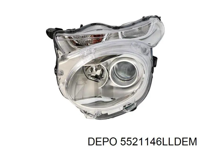Фара ліва 5521146LLDEM Depo/Loro/Abakus