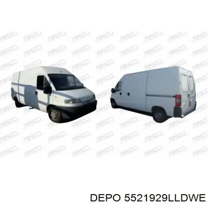  Лівий стоп Citroen Jumpy 1