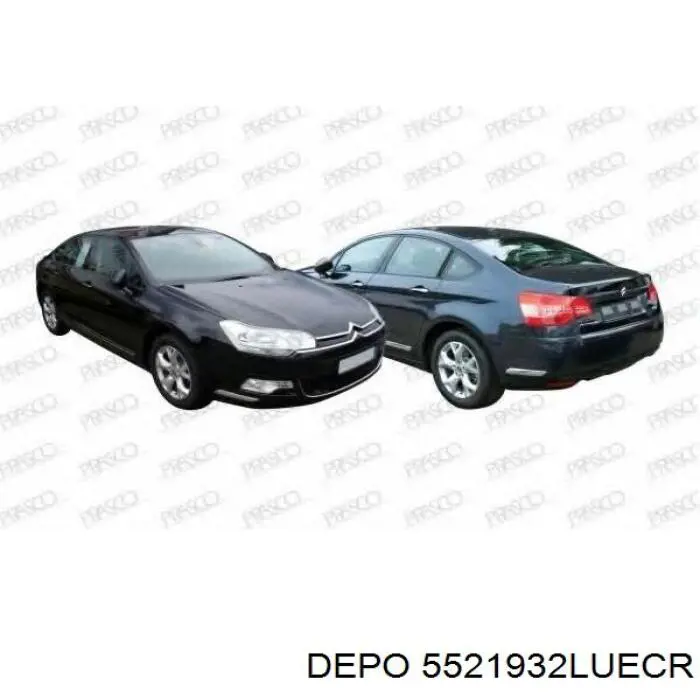 6351EW Peugeot/Citroen Задній лівий зовнішній ліхтар